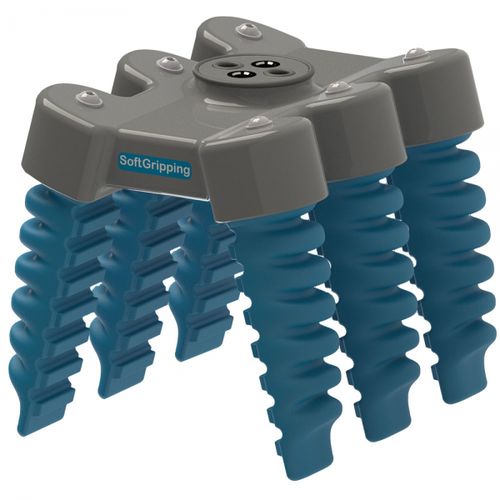 Pinza di presa pneumatica - SoftGripping - flessibile / a 6 griffe / per robot industriali