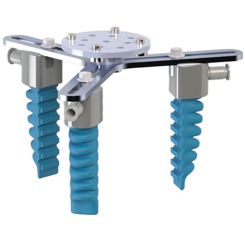 Pinza di presa pneumatica - SoftGripping - flessibile / a 3 griffe / per robot industriali