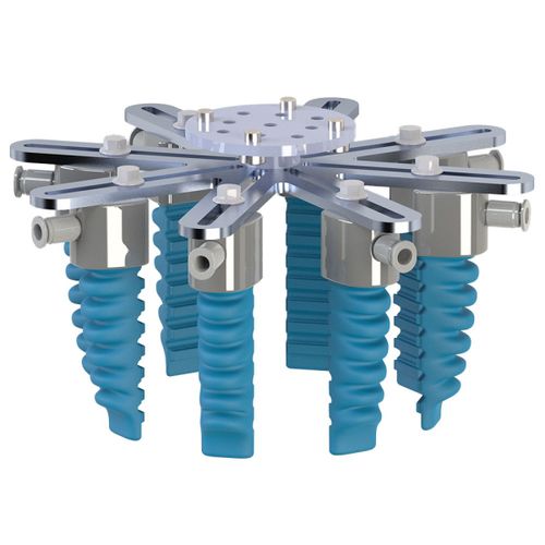 Pinza di presa pneumatica - SoftGripping - flessibile / per robot industriali / per l'industria agroalimentare