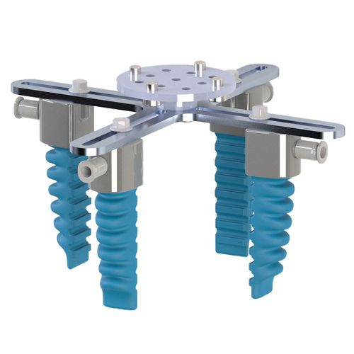 Pinza di presa pneumatica - SoftGripping - flessibile / a 4 griffe / per robot industriali