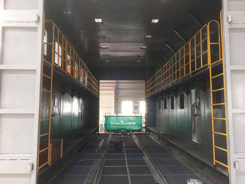 Cabina di sabbiatura a pressione - MS series - MAYFLAY Machinery (Huizhou) Co., Ltd. - manuale