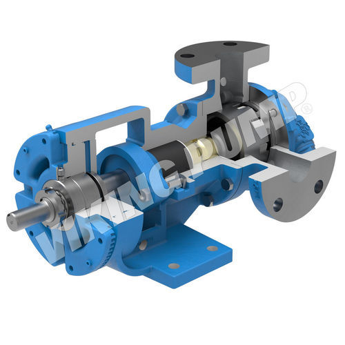 Pompa a ingranaggi - 123A series - Viking Pump - per prodotti chimici / per olio / a trascinamento magnetico