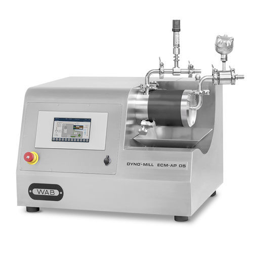 Mulino agitatore a sfere - DYNO®-MILL ECM-AP 05 - Willy A. Bachofen AG - per ceramica / per metalli / per materiali per batterie