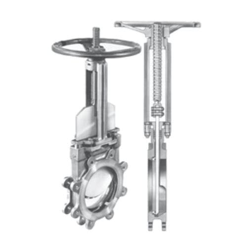 Valvola a ghigliottina - TPS TECHNITUBE RÖHRENWERKE GMBH - con volante / tipo lug / criogenica