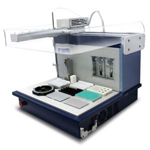 Stazione di manipolazione di liquidi da laboratorio - VERSA 110 - Aurora Instruments - automatizzata