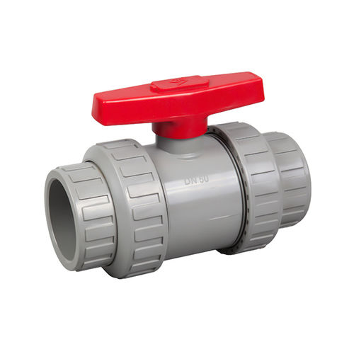 Valvola a sfera - Q61F-6S - Ningbo Baodi Plastic Valve Co., Ltd. - manuale / per acido / filettata