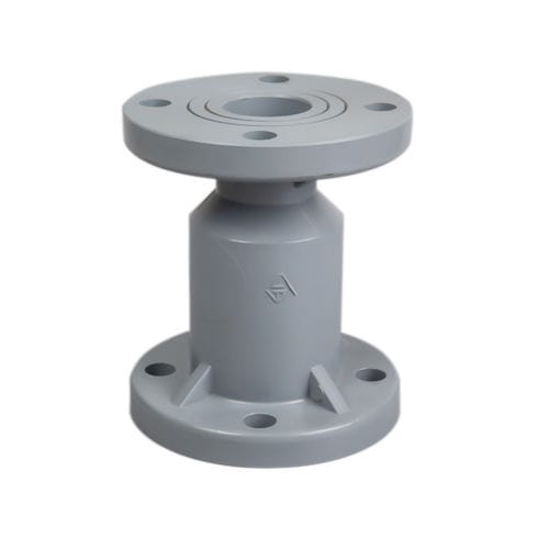Valvola di ritegno a sfera - H41F-10S/F - Ningbo Baodi Plastic Valve Co., Ltd. - DIN / con flangia / a bassa pressione