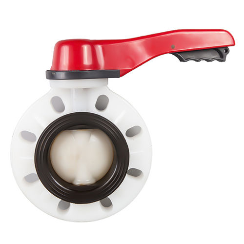 Valvola a farfalla - D71X-6F - Ningbo Baodi Plastic Valve Co., Ltd. - a leva / di controllo / per acqua