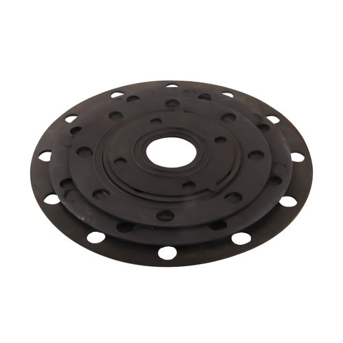 Guarnizione montata su flangia - Ningbo Baodi Plastic Valve Co., Ltd. - piatta / rotonda / in gomma