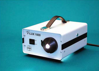 Fonte di luce con lampada alogena - V-Lux 1000 - Harvard Apparatus - compatta / a luce fredda