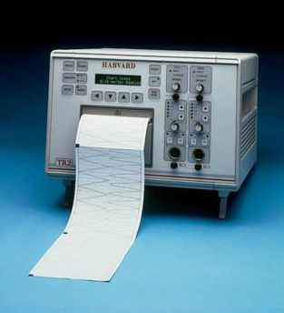 Registratore con carta - TR2 - Harvard Apparatus - a nastro / a traccia continua