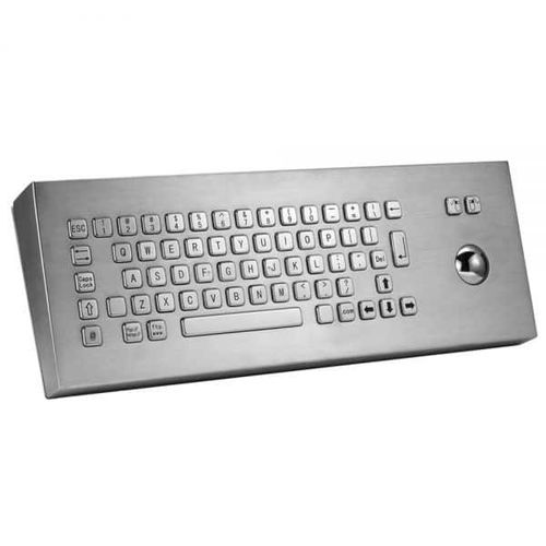 Tastiera da ufficio - MKA-66-BM - MATE TECHNOLOGY SHENZHEN LIMITED - a tasti meccanici / con mouse integrato a due tasti / con trackball