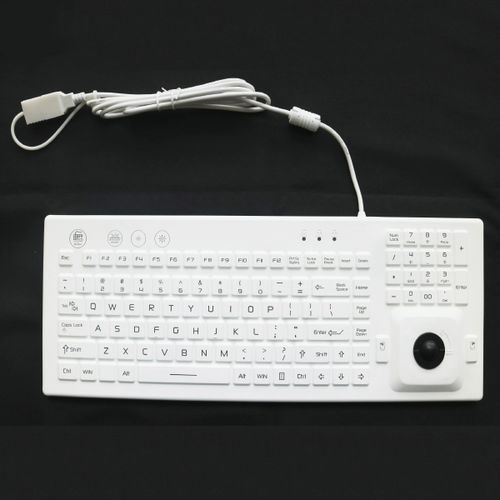 Tastiera a medica - MKB-106-BML - MATE TECHNOLOGY SHENZHEN LIMITED - da ufficio / a tasti meccanici / con mouse integrato a due tasti