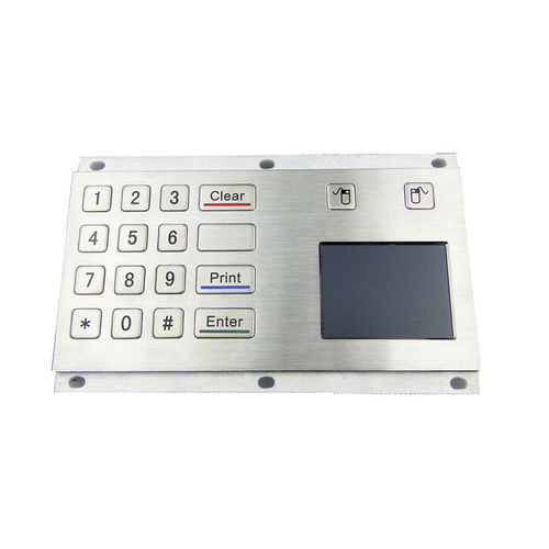 Touchpad industriale - MKA-18-P - MATE TECHNOLOGY SHENZHEN LIMITED - per l'industria agroalimentare / per industria pulita / per applicazioni mediche