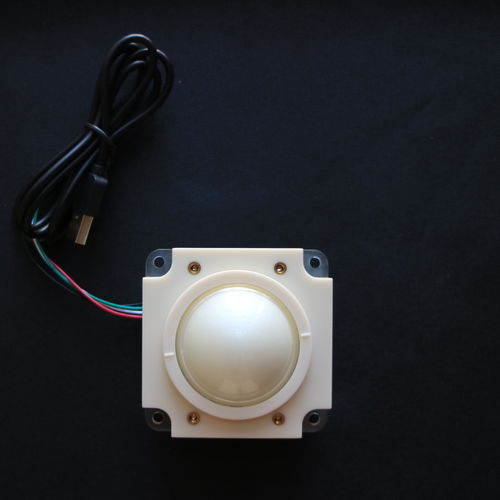Trackball ottico - MKF-50B - MATE TECHNOLOGY SHENZHEN LIMITED - ad incastro / 2 inch (50 mm) / industriale