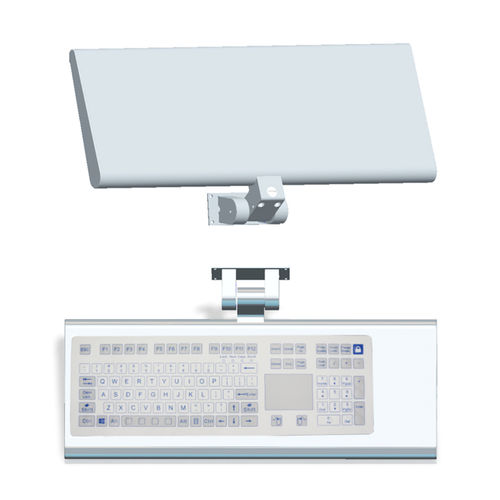 Tastiera ad incastro - MKG-02 - MATE TECHNOLOGY SHENZHEN LIMITED - montata su rack-cassetto / a tasti meccanici / a membrana