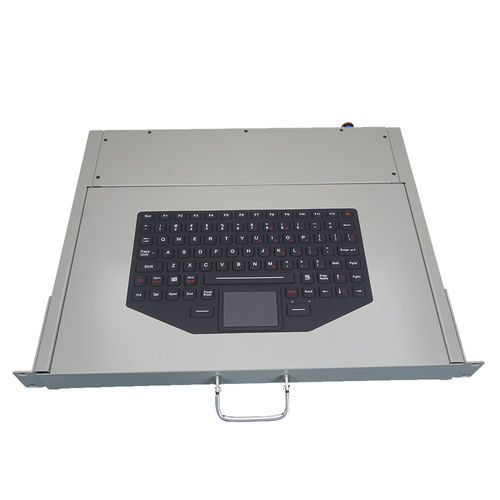 Cassetto rack 19" - MKF-03 - MATE TECHNOLOGY SHENZHEN LIMITED - con tastiera / 1U