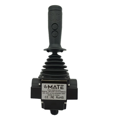 Joystick monoassiale - MKF-QT06 - MATE TECHNOLOGY SHENZHEN LIMITED - ad effetto Hall / con potenziometro / per veicolo utilitario
