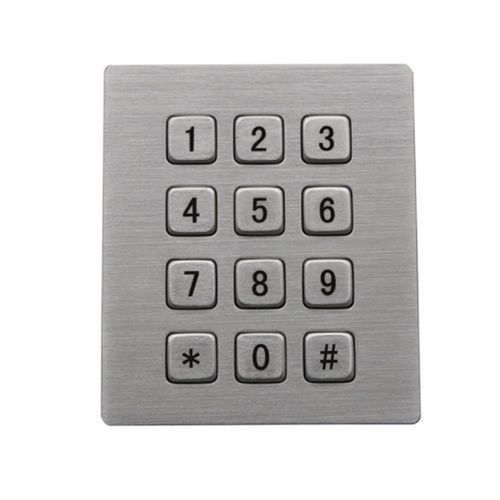 Tastiera numerica 12 tasti - MKA-34N-V1 - MATE TECHNOLOGY SHENZHEN LIMITED - ad incastro / in acciaio inossidabile / USB