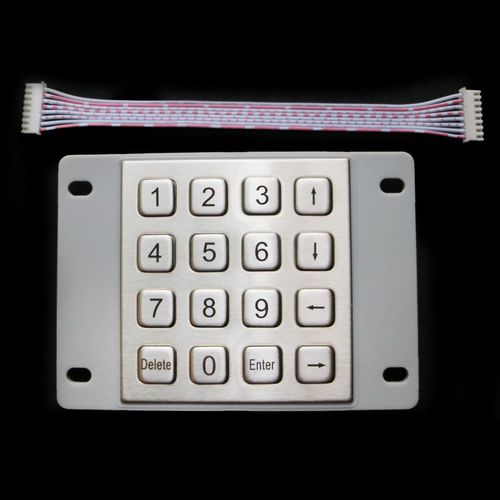Tastiera numerica 16 tasti - MKA-16N-V2-MX - MATE TECHNOLOGY SHENZHEN LIMITED - ad incastro / in acciaio inossidabile / USB