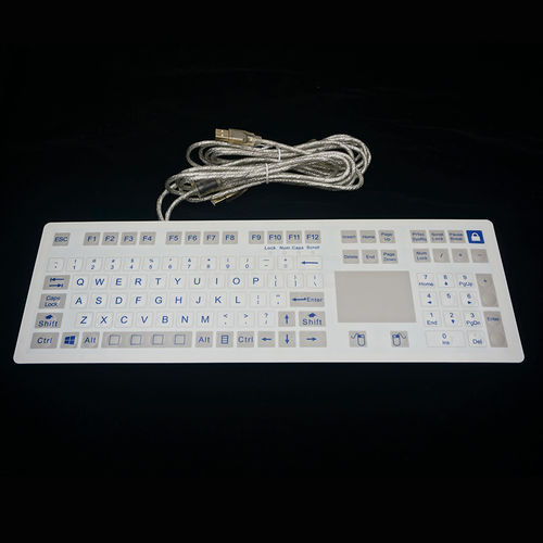 Tastiera capacitiva - MKC-109-PN - MATE TECHNOLOGY SHENZHEN LIMITED - a membrana / con touchpad / per applicazioni industriali