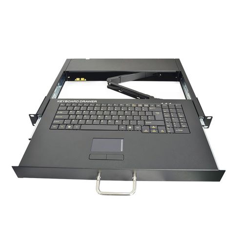 Cassetto rack 19" - MKF-01 - MATE TECHNOLOGY SHENZHEN LIMITED - con consolle / con tastiera / 1U