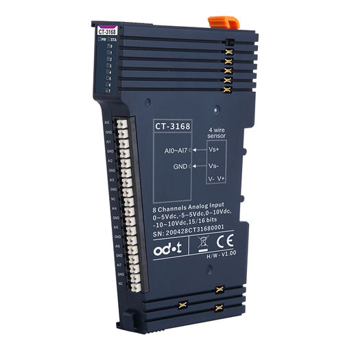 Modulo di ingresso di tensione - CT-3168 - ODOT Automation - analogico / 8 canali / a 8 ingressi analogici