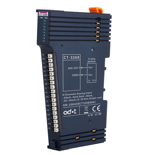 Modulo di ingresso a 8 ingressi analogici - CT-3268 - ODOT Automation - analogico / Modbus RTU / EtherNet/IP