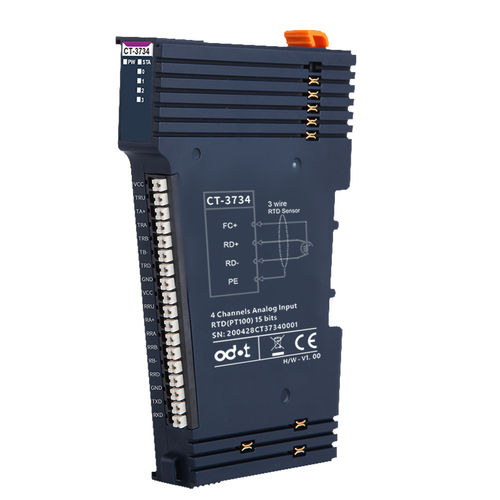 Modulo I/O di temperatura - CT-3734 - ODOT Automation - analogico / Modbus TCP / Modbus RTU