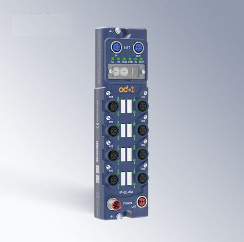 Modulo I/O digitale - IP-EC-8IA - ODOT Automation - Ethernet / IO-Link / EtherCAT