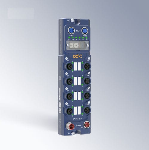 Modulo I/O digitale - IP-PN-8IA - ODOT Automation - ProfiNet / IO-Link / Ethernet