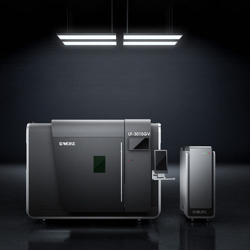 Macchina da taglio laser a fibra - GV series - GWEIKE LASER - per lamiere / per lamiera metallica / servocomandata