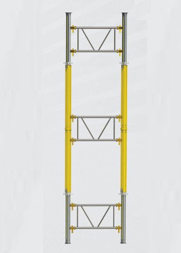 Puntello verticale - MULTIPROP AP110 - ASSO - per solai / in alluminio / per carichi eccezionali