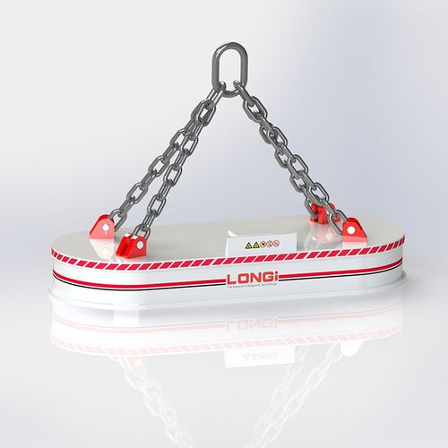 Elettromagnete di sollevamento a commutazione elettrica - LONGi Magnet Co., Ltd - per movimentazione di ferraglia / circolare