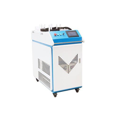 Macchina per pulizia ad acqua - Jinan Dowell Photoelectricity Equipment Co., Ltd. - laser a fibra / semiautomatica / industriale