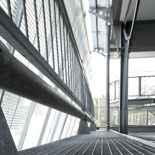 Grigliato in metallo - Lichtgitter GmbH - per uso prolungato / saldato / per carichi pesanti