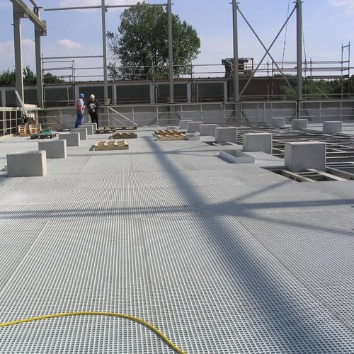 Grigliato GRP - K5 series  - Lichtgitter GmbH - antiscivolo / ad alta resistenza chimica / per ambienti corrosivi
