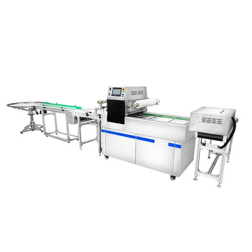 Macchina per imballaggio per confezionamento in atmosfera modificata - DQ580AT - Foshan Coretamp Packaging Machinery Co., Ltd - automatica / in pellicola / per carne