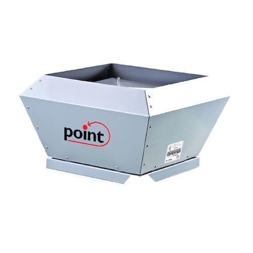 Ventilatore da tetto - P-CF V series - POINT KLIMA - verticale / IP44 / radiale