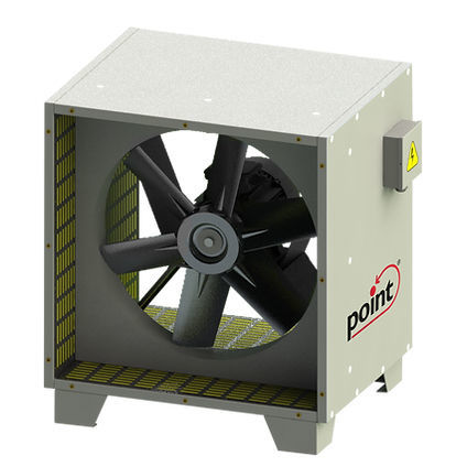 Ventilatore mobile - P-HDTF series - POINT KLIMA - assiale / di estrazione / 380 V AC