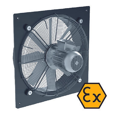 Ventilatore da parete - P-AF EX series - POINT KLIMA - ATEX / silenzioso / IP55