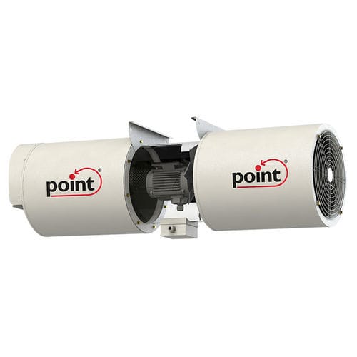 Ventilatore a rumore ridotto - P-AJF series - POINT KLIMA - elicoidale / di circolazione di aria / 380 V AC