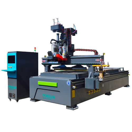 Contornatrice CNC - FS1330ATC - Jinan Forsun CNC Machinery Co.Ltd - 3 assi / a mandrino / per PVC