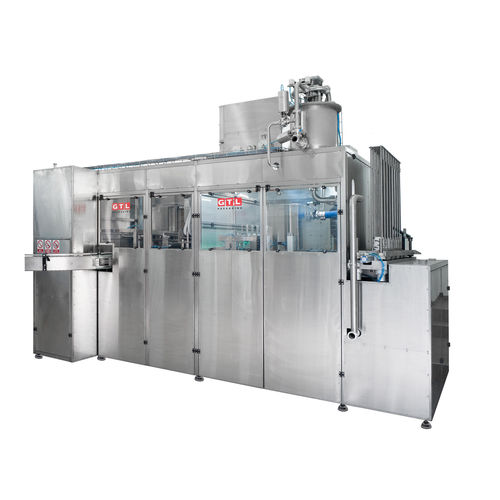 Riempitrice-opercolatrice automatico - GTL-MultiStep series - GTL-Packaging - per bicchieri / per liquidi / per l'industria agroalimentare