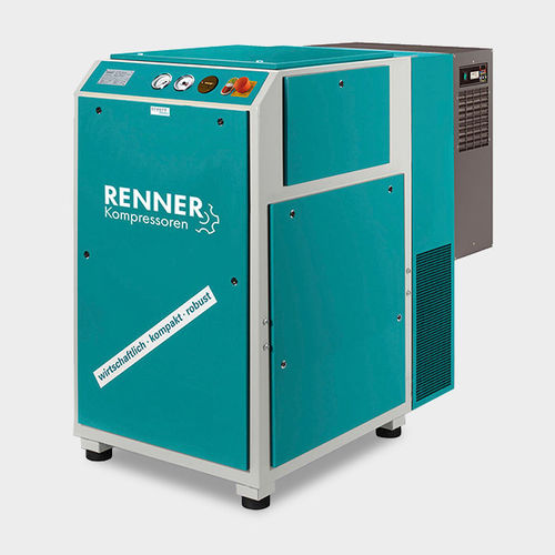 Gruppo compressore d'aria - Renner, BOGE - GTL-Packaging - stazionario
