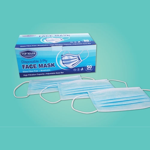 Maschera di protezione monouso - TOP MASK - TOP GLOVE INTERNATIONAL SDN BHD - antipolvere