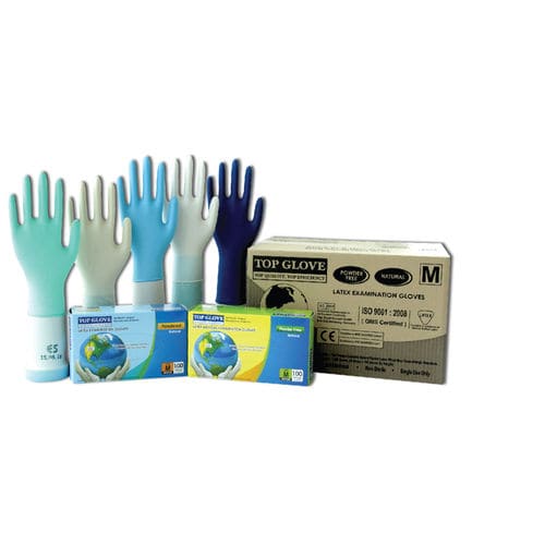 Guanti da laboratorio - TOP GLOVE INTERNATIONAL SDN BHD - di protezione meccanica / in gomma / senza polvere