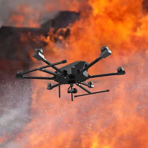 Drone esarotore - QZU-02 - Shenzhen Qingzhun Technology Co., Ltd. - per il rilevamento di gas tossici / per rilevamento di incendio / trasmissione di dati in diretta