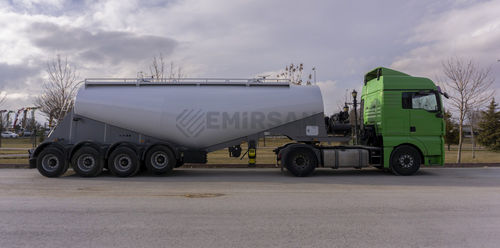 Semirimorchio cisterna - V - Emirsan Trailer - per cemento / per pulverulenti / a 3 assi