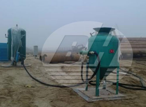 Sabbiatrice automatica - Q0250 series - Qingdao Binhai Jincheng Foundry Machinery Co., Ltd. - a pressione